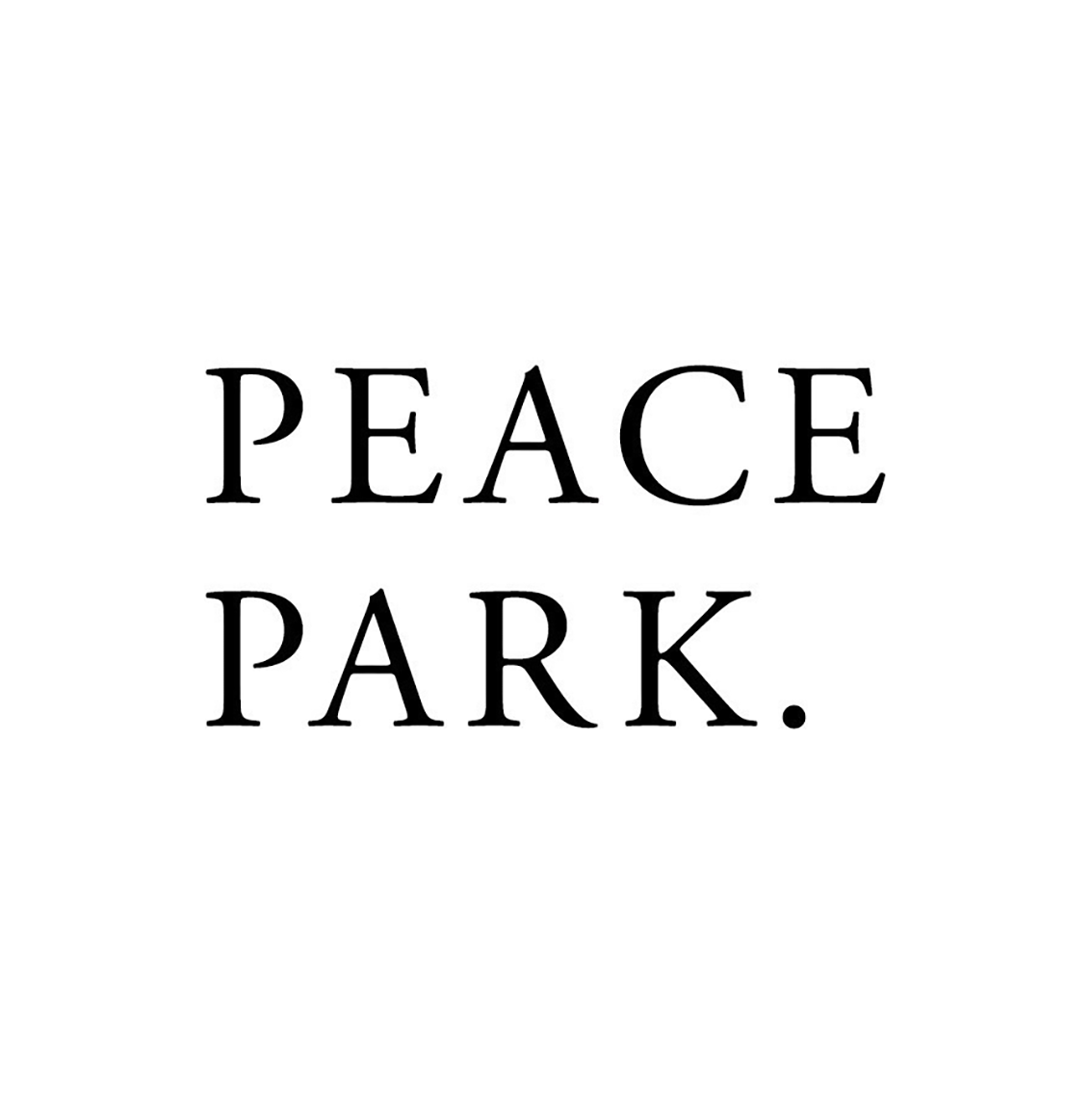 PEACE PARK.